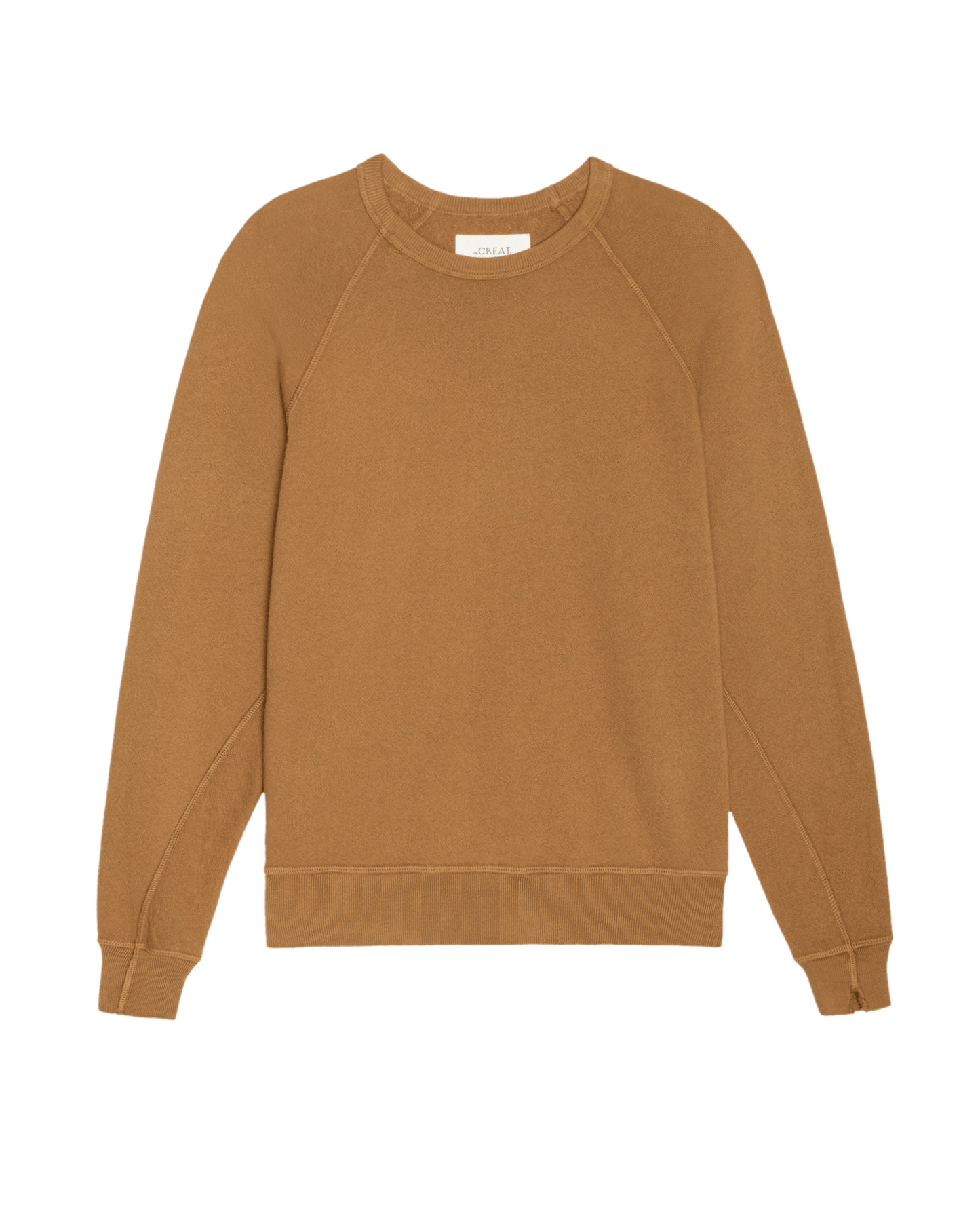 The College Sweatshirt. Solid -- Cork